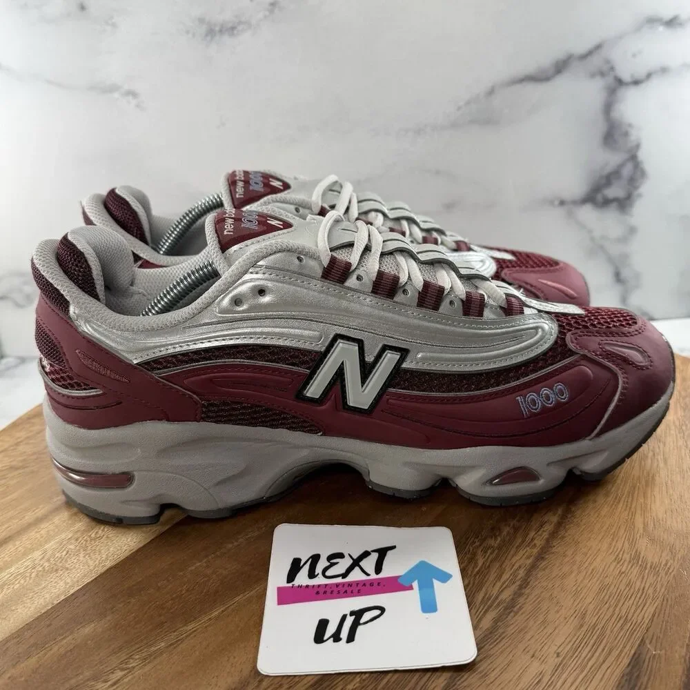 Men’s Size 11-New Balance 1000 ‘Monarch Burgundy’ Street Sneakers M1000Q nby